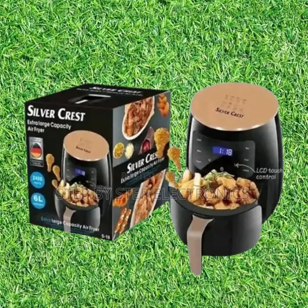 Easy to Clean Silver Crest Digital Air Fryer 6l Oil-Free Air Fryer