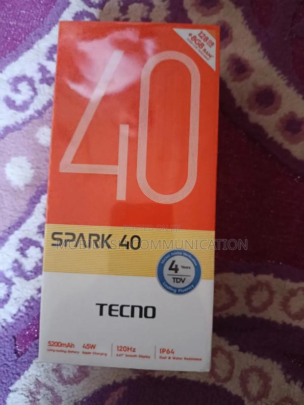 New Tecno Spark 40 256 GB Blue - main view