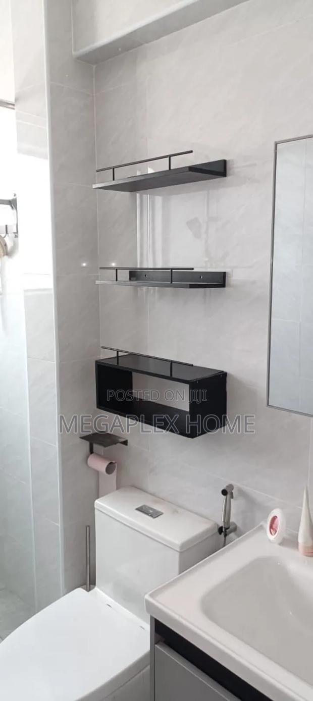 Solid Pine Wood Bathroom Floating Shelves - thumbnail 2
