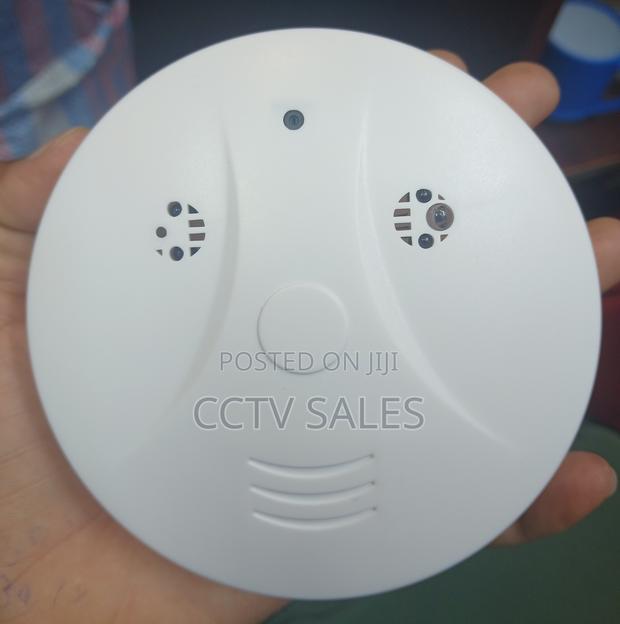 Full Time Full Color Ip 3mp Smoke Detector Wi-Fi Camera V380