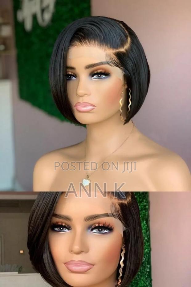 Bob 13*4 Human Hair Wig - thumbnail 4