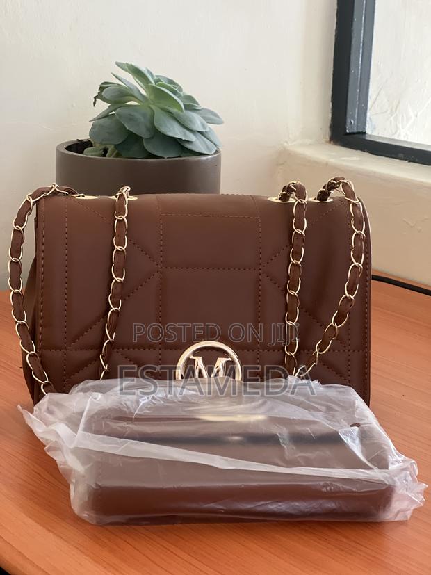 Brown Casual Chain Bag - main view