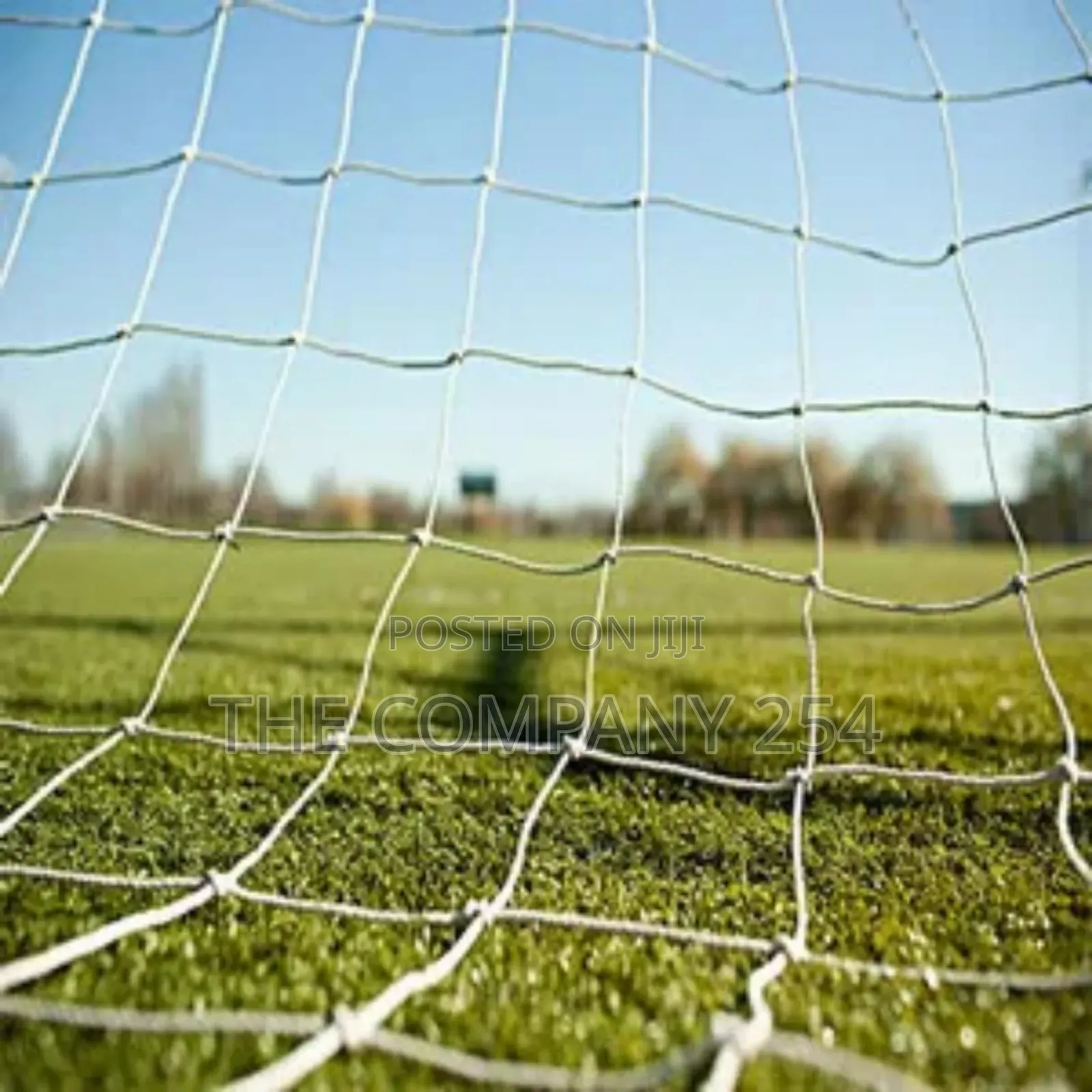 Portable Soccer Goal Knitted Polyester Football Nets Court Equipment