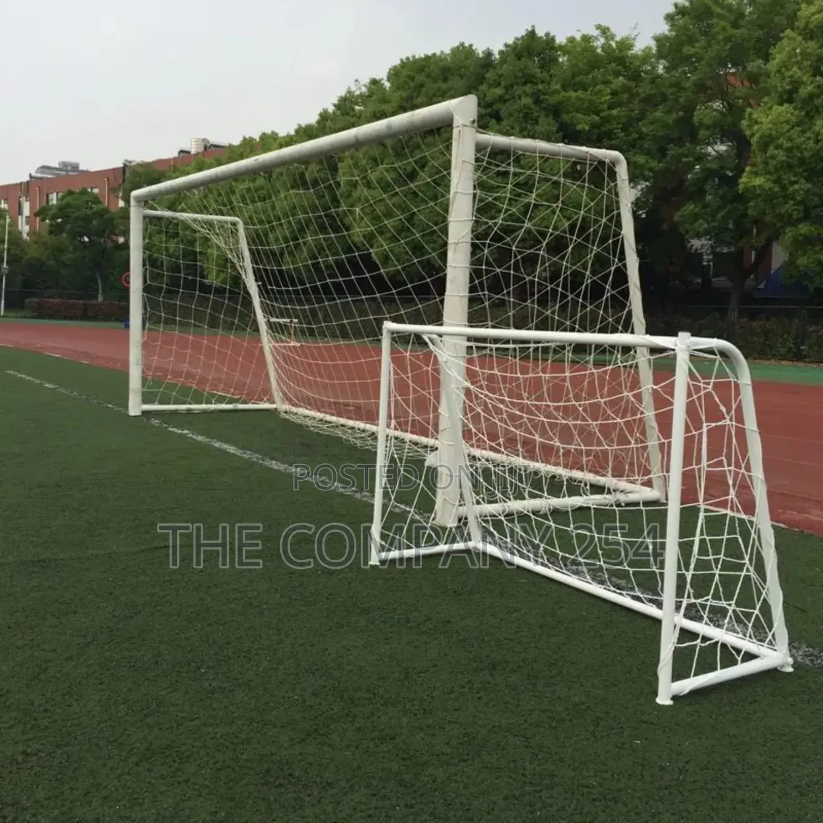 Portable Soccer Goal Knitted Polyester Football Nets Court Equipment
