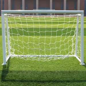 Portable Soccer Goal Knitted Polyester Football Nets Court Equipment