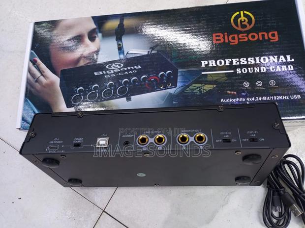 Bigsong 4i4 Usb Audio Interface (Sound Card). - main view