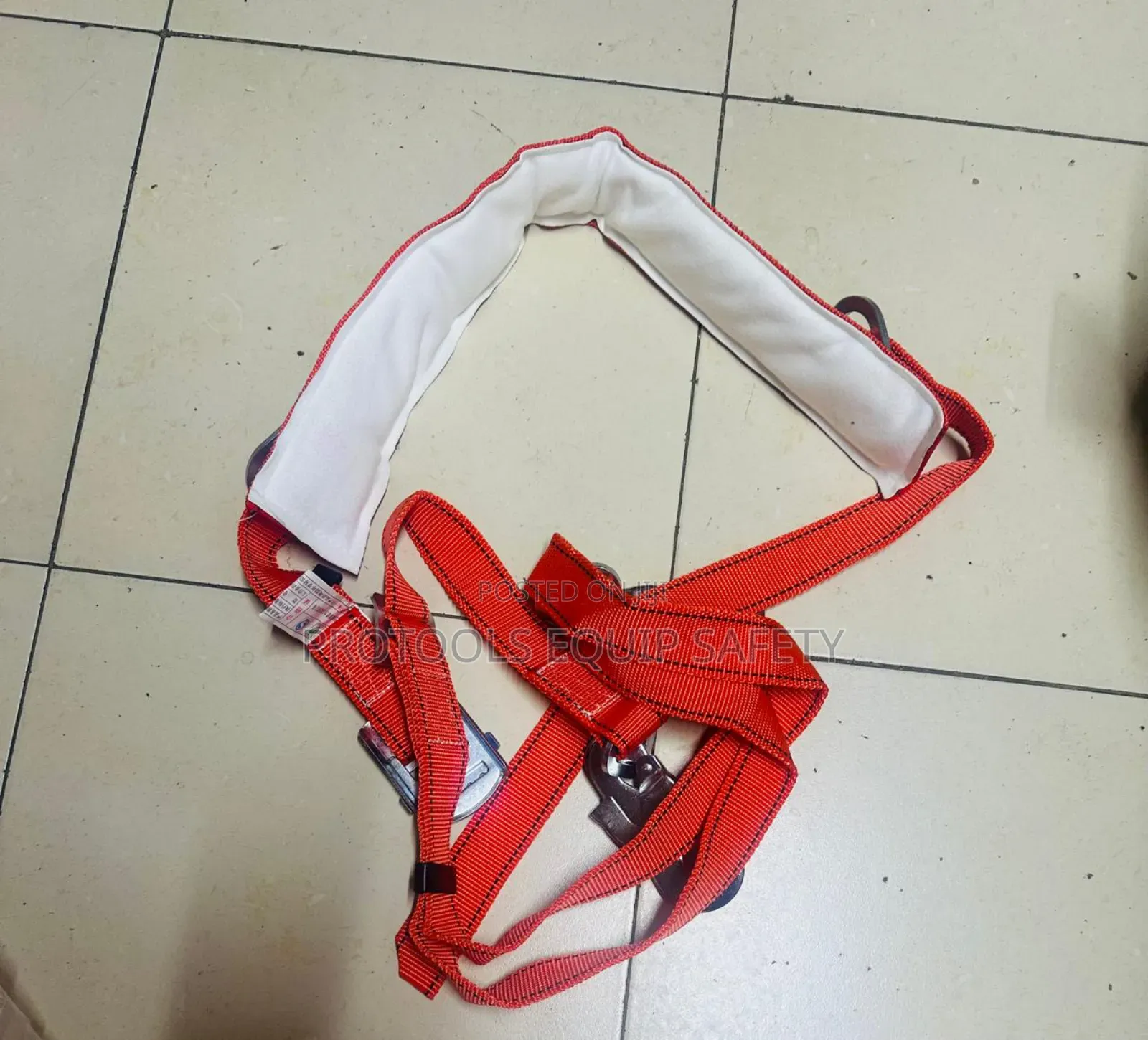 Orange Safety Belt
