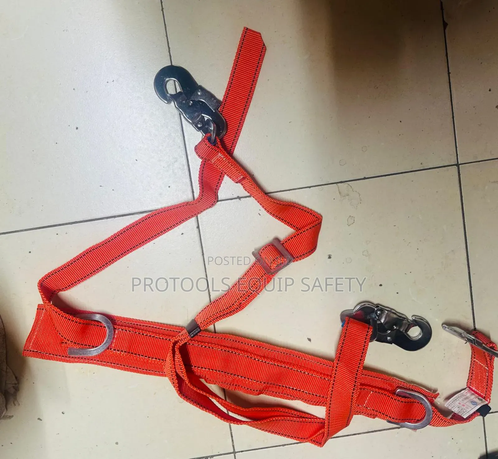 Orange Safety Belt