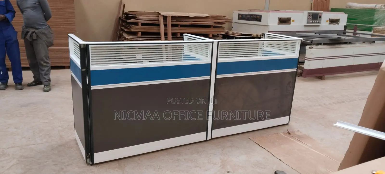 2-Person Modern, Functional Professionally Designed Workstation