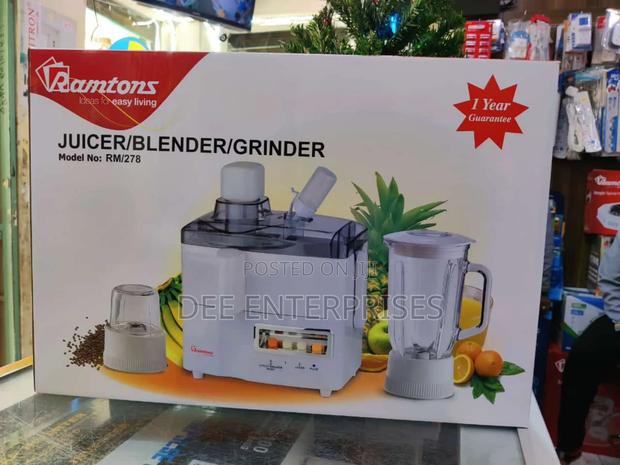 Ramtons 3 in 1 Juicer, Blender and Grinder - main view