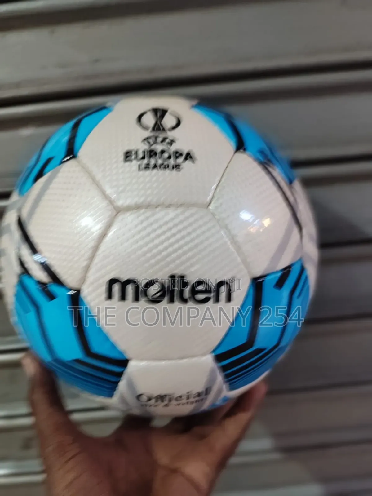 Original Fifa Approved Molten Leather Football - Soccer Ball Size 5