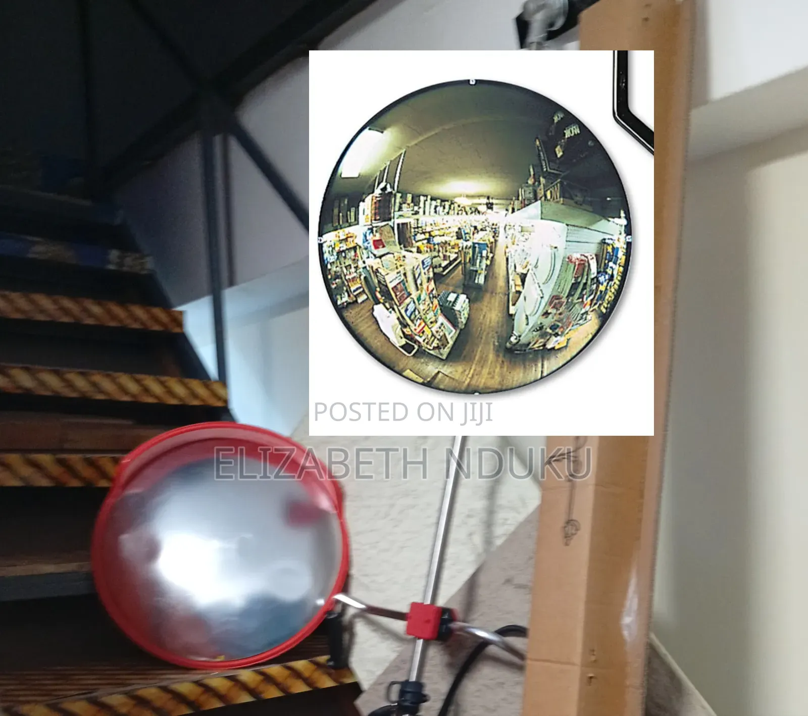 Parking Lots Convex Mirror