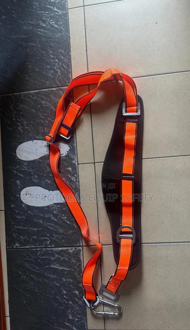 Black Orange Safety Belt - main view