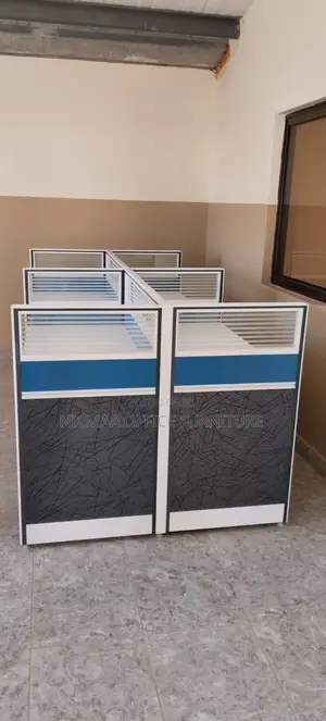 4-Way Setup Executive Modular Workstations