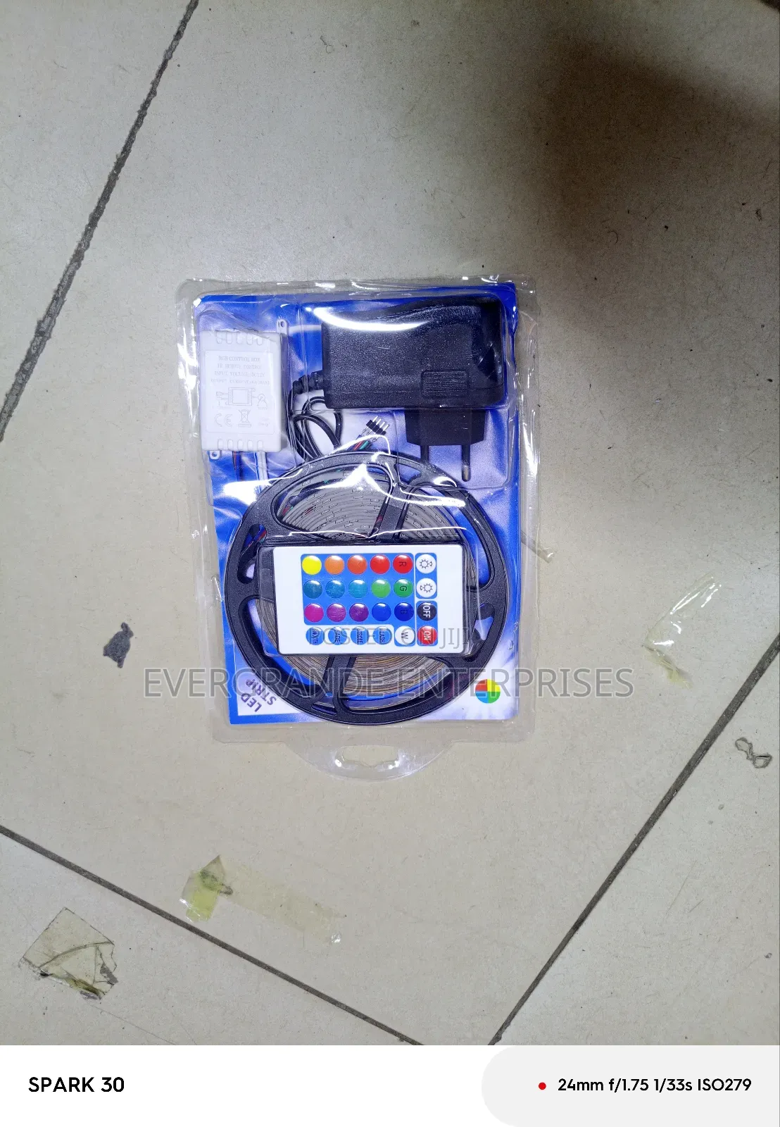 Snake Light With Remote Strip Light Set and 7 Color