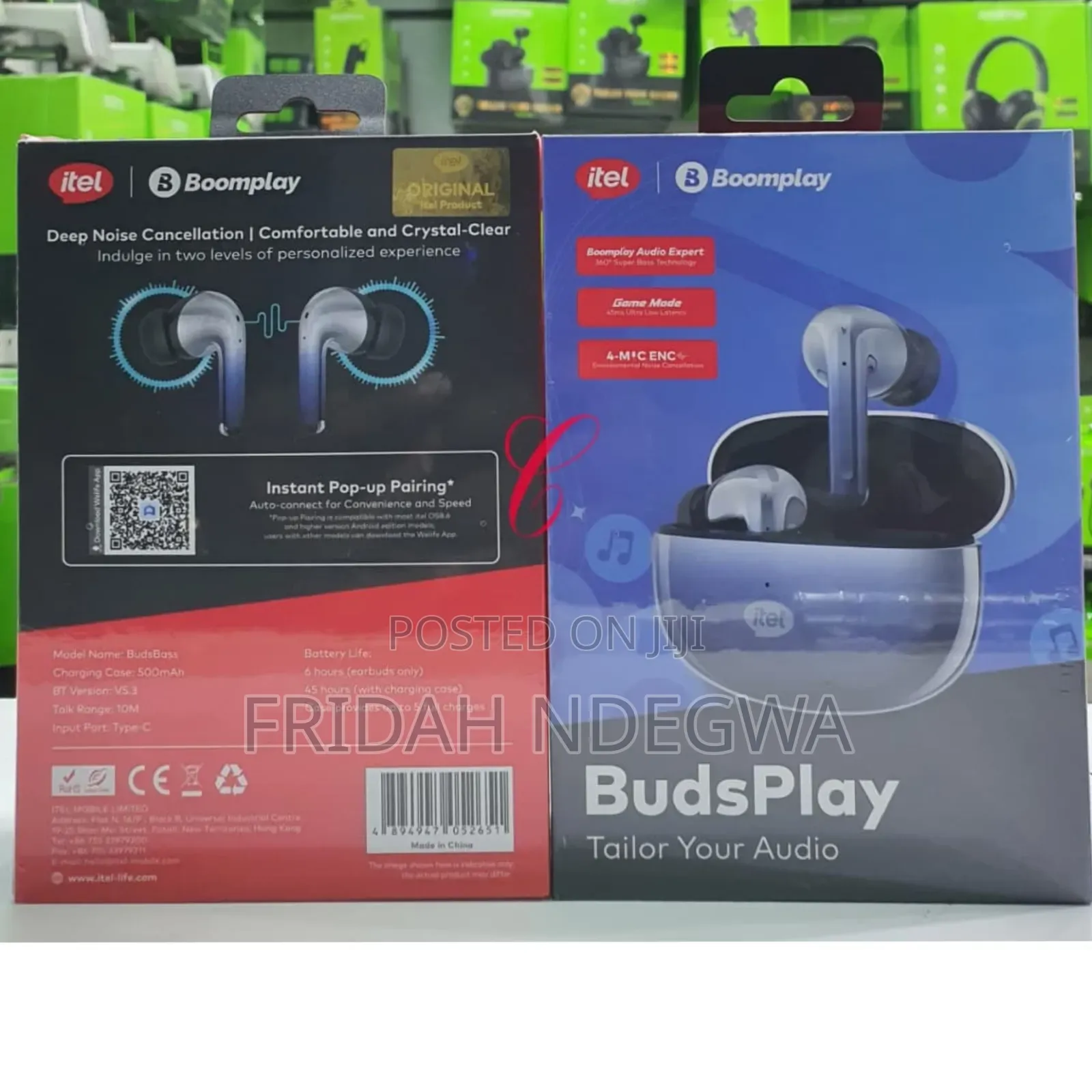 Itel Budsplay Budsbass 4 Mic Enc 45ms
