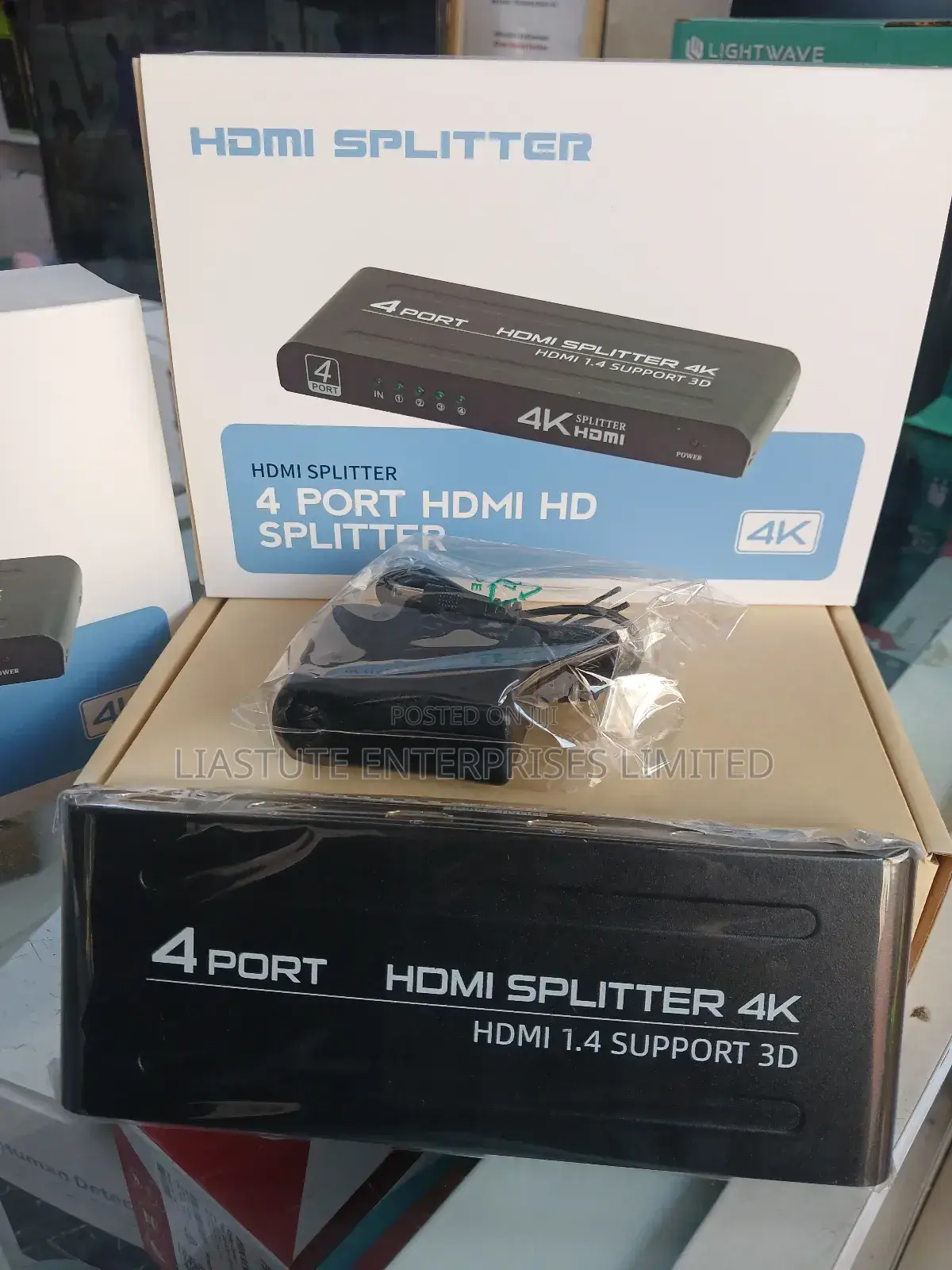 4-Port Hdmi Splitter, Model: 4k104