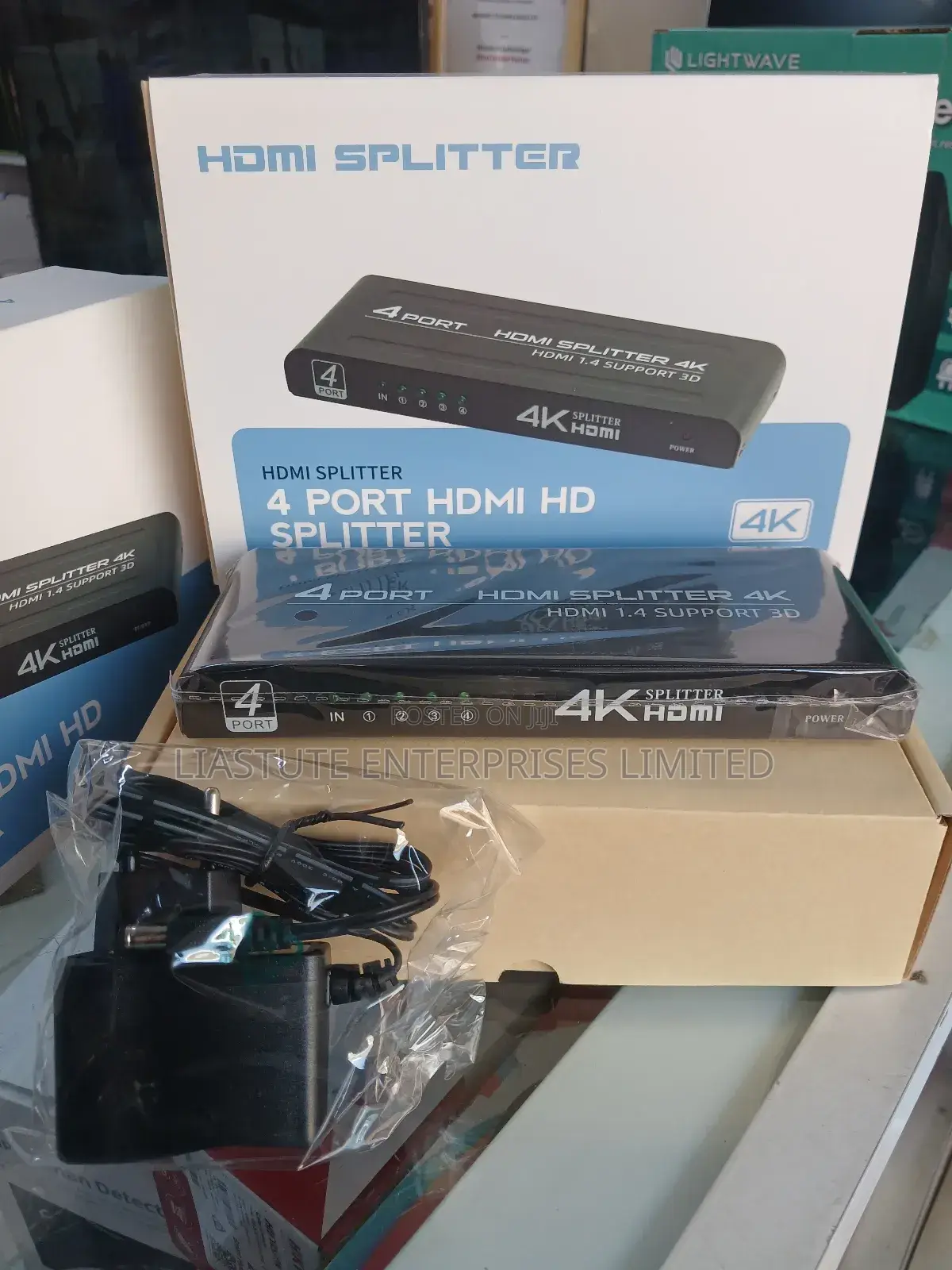 4-Port Hdmi Splitter, Model: 4k104