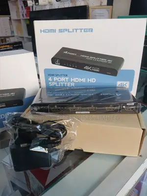 4-Port Hdmi Splitter, Model: 4k104