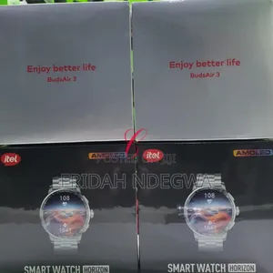 Itel Horizon Isw-N8 1.43" *Amoled* Screen *Metallic* Smart Watch