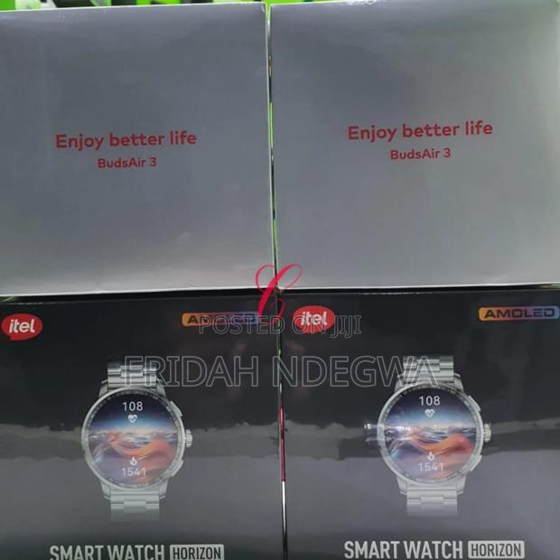Itel Horizon Isw-N8 1.43" *Amoled* Screen *Metallic* Smart Watch - main view