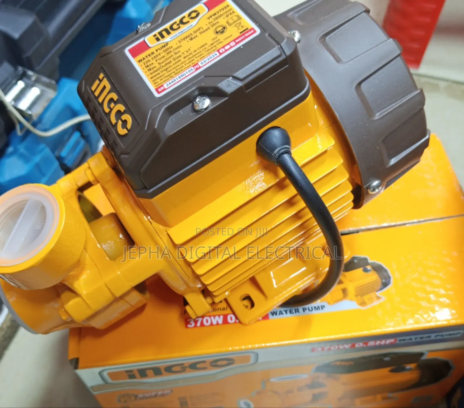 Ingco 370w Water Pump