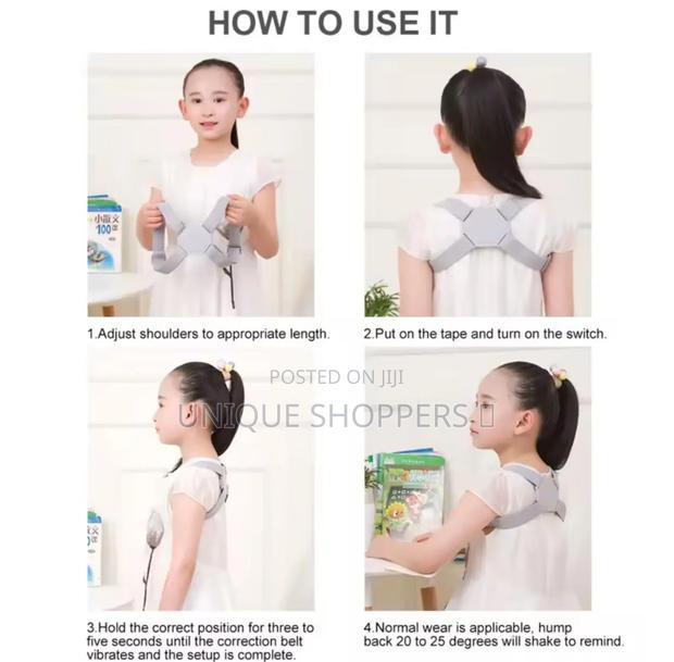 Rechargeable Smart Sensor Posture Corrector - thumbnail 4