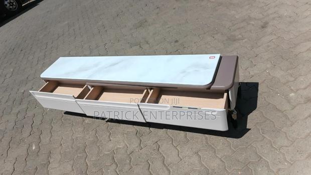 Modern Imported Marble Top Tv Stand