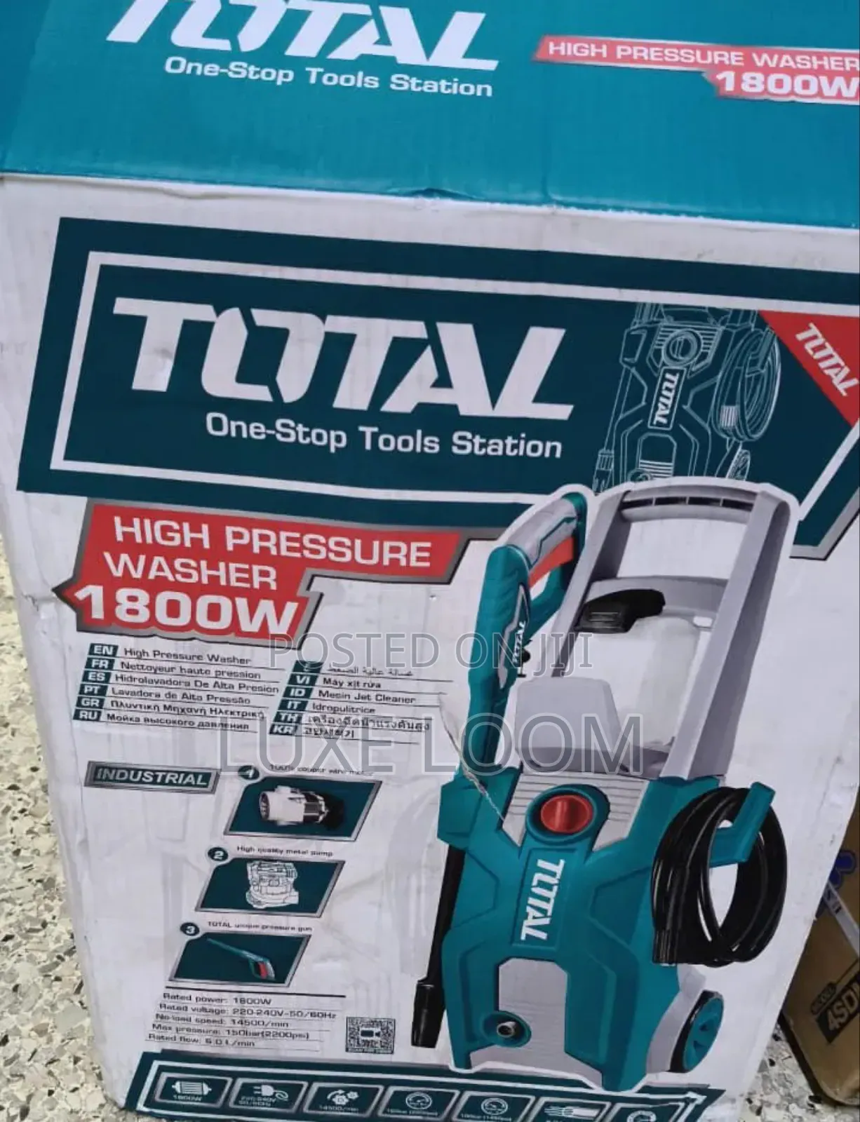 Total Car Wash Machine 1800watts