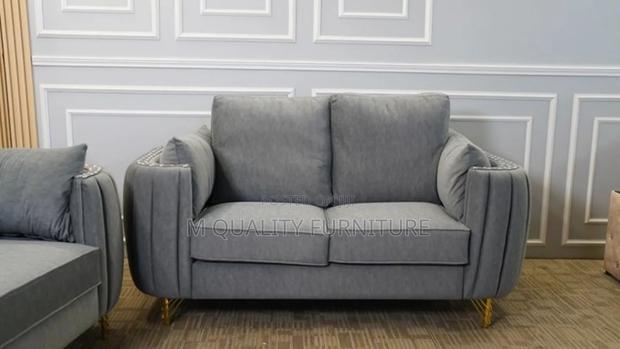 2 Seater Gray Modernized Cozy Couch
