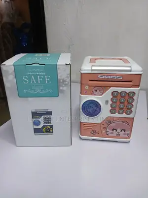 Kids Piggy Bank, Password Protection and Automatic Saving Features.