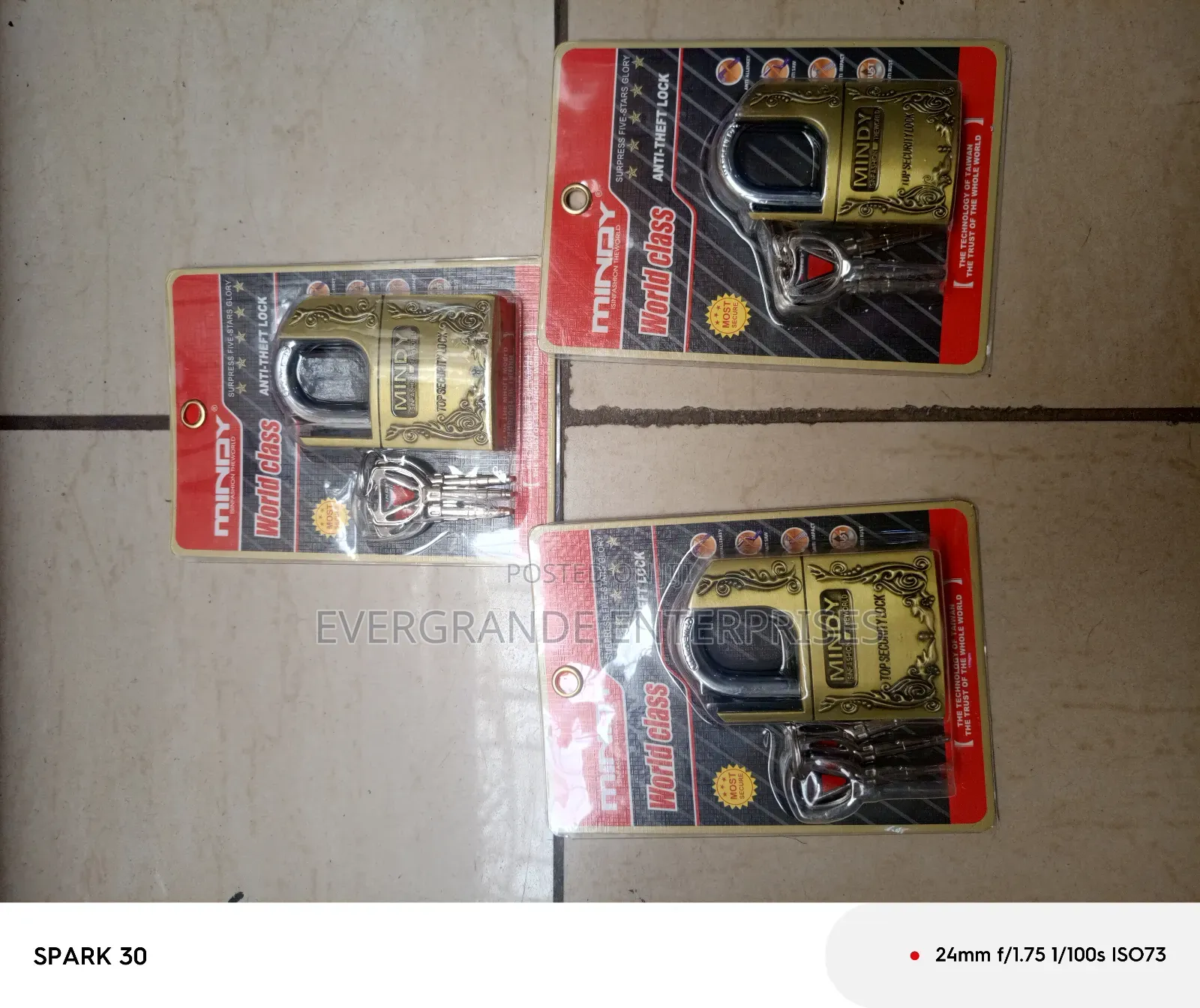 *Mindy Padlock* Padlock Mindy 60 Mm