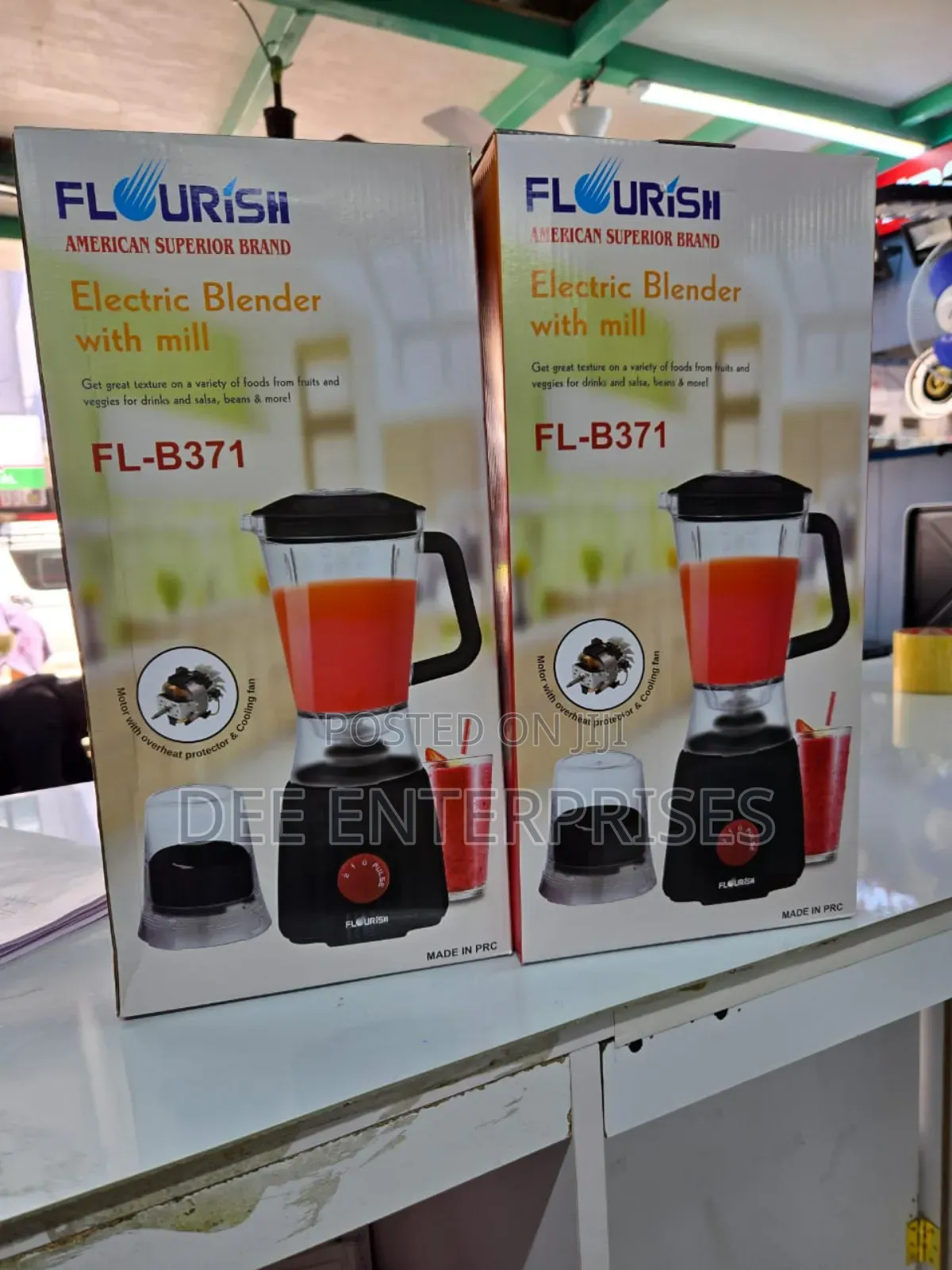 2in1 Flourish Blender With Mill