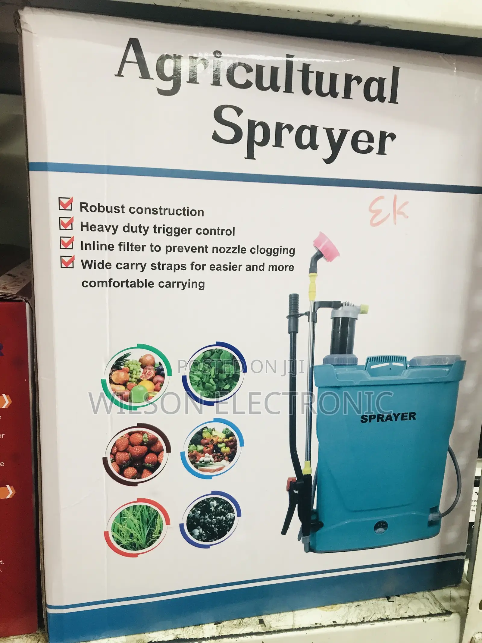 Dc Operated Professional Knapsack Sprayer. 20ltr