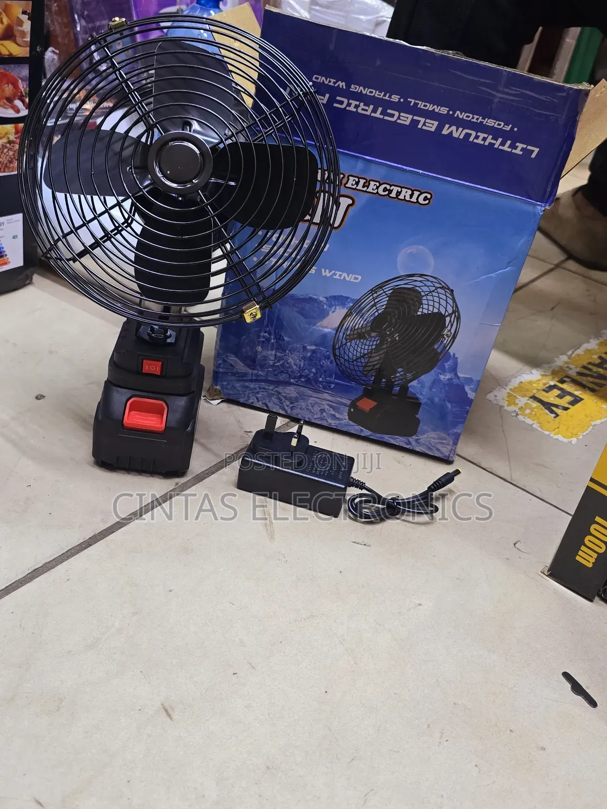 Rechargeable Battery Fan/Cordless Fan