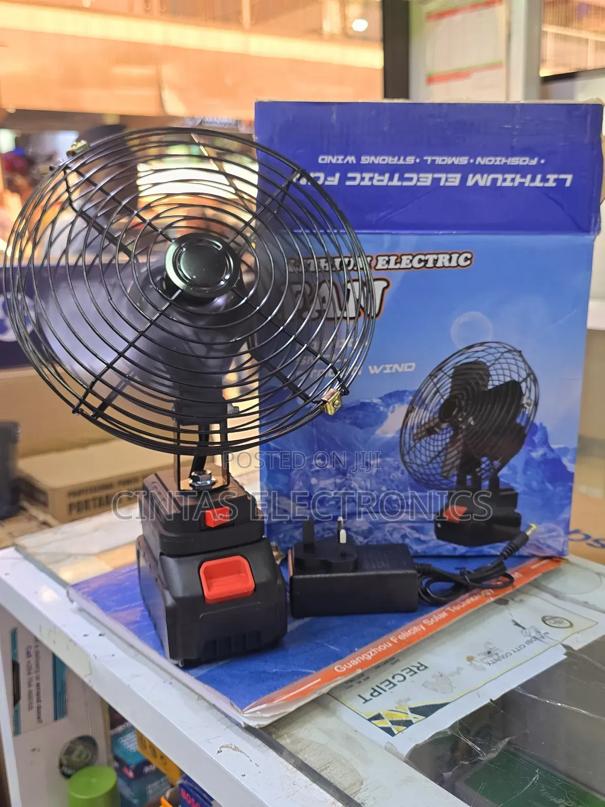 Rechargeable Battery Fan/Cordless Fan