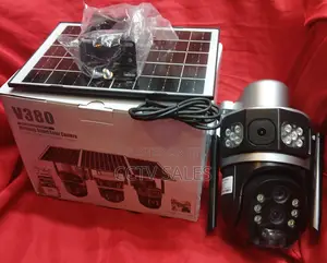 V380 10x Zoom Double-Lens 4g Sim-Card Solar Power Batterycam