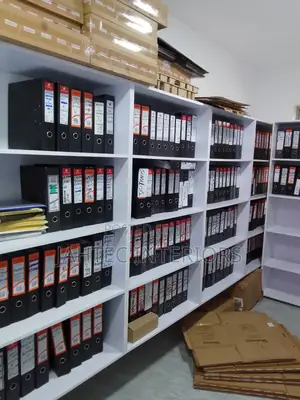 Office Portioning and Storage Shelves