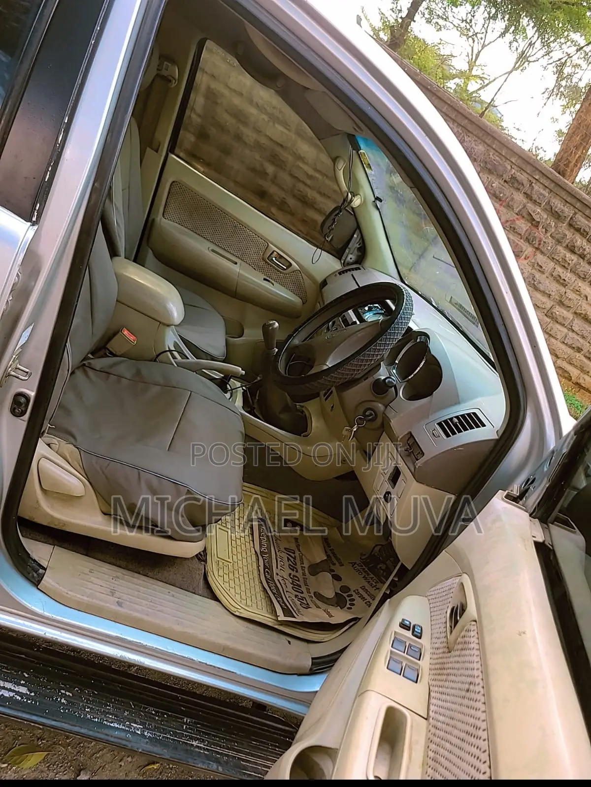 Toyota Fortuner 3.0 D AWD 2007 Silver