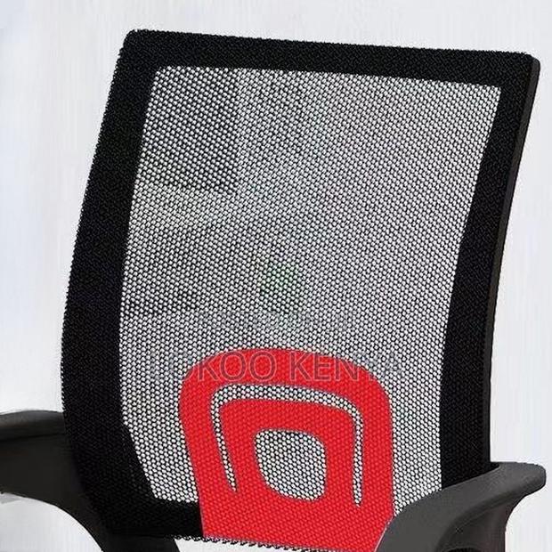 Office Chair : Ergonomic Clerical Computer Chair (Black) - thumbnail 6