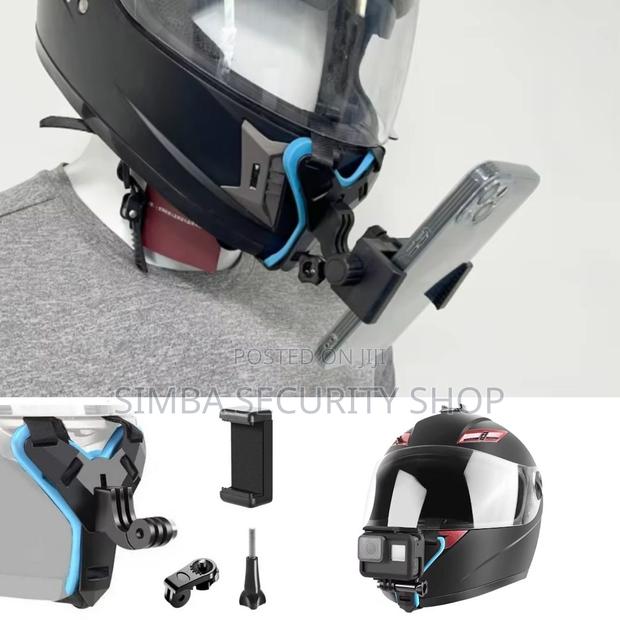 Adjustable Helmet Harness for Smartphone or Action Camera Chin Mount - thumbnail 2