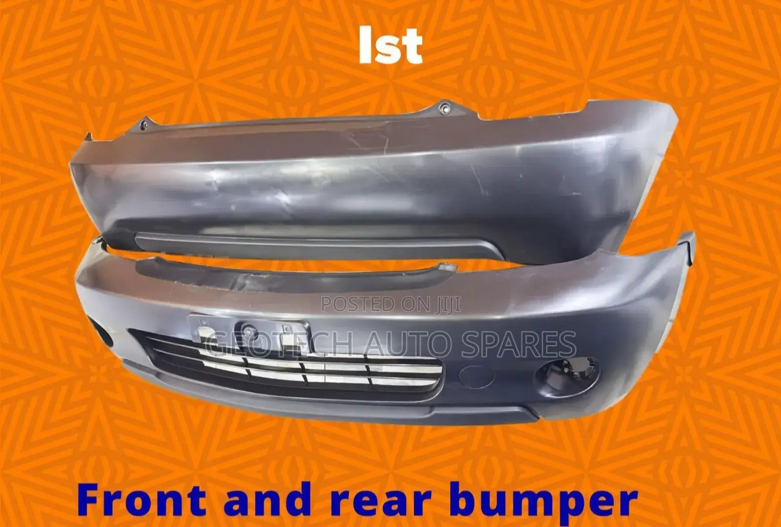 Ist Front and Rear Bumpers