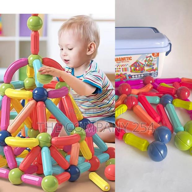 Magnetic Sticks 64 Pieces Pack Pieces Pack - main view