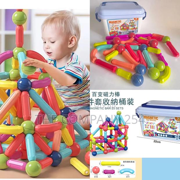 Magnetic Sticks 64 Pieces Pack Pieces Pack - thumbnail 3