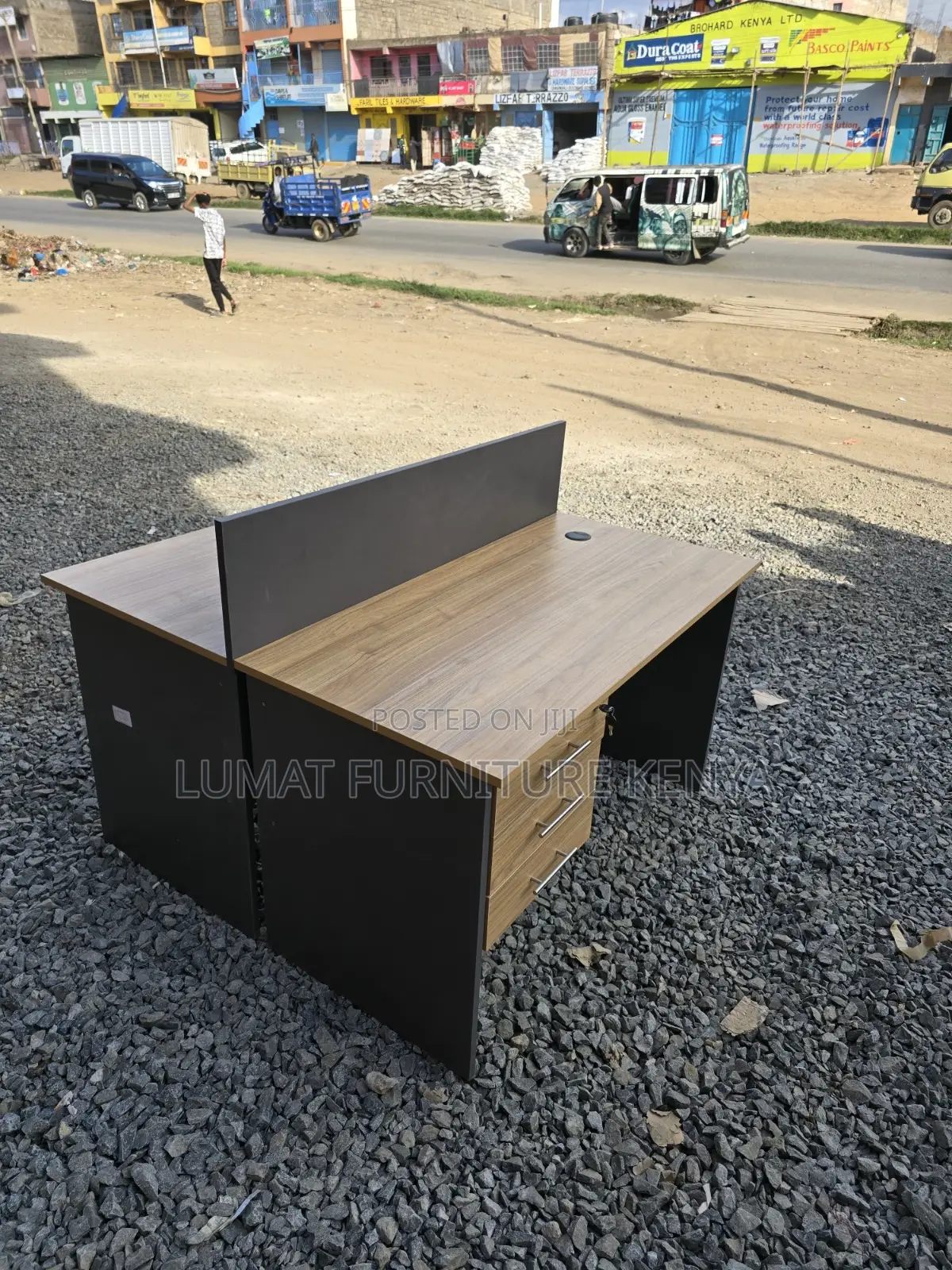 Double Office Workstation Table