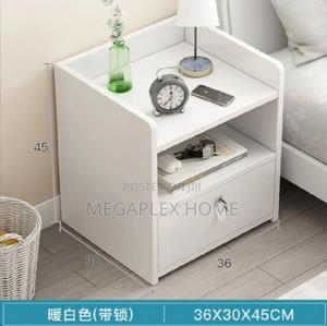 Bedroom Modern Bedside Storage With Locker - main view