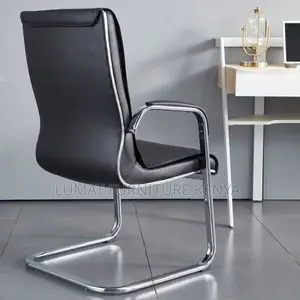 High Back Leather Office Chair – Boardroom/Visitor Seat