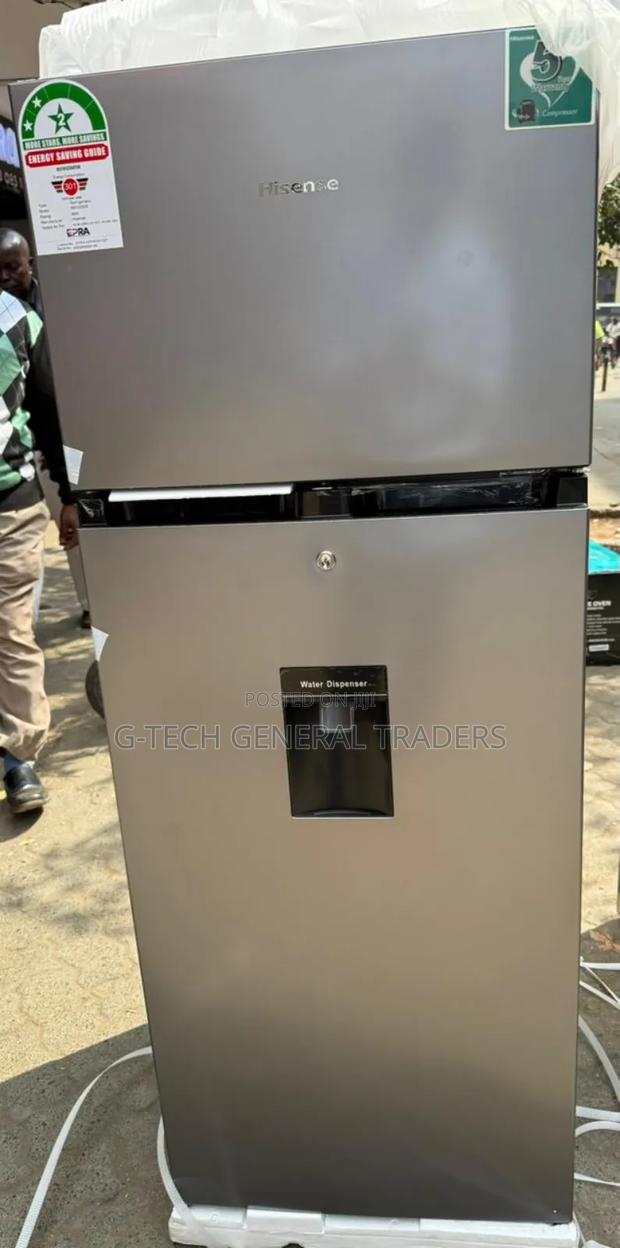 Hisense 205l Double Door Fridge With Water Dispenser - main view