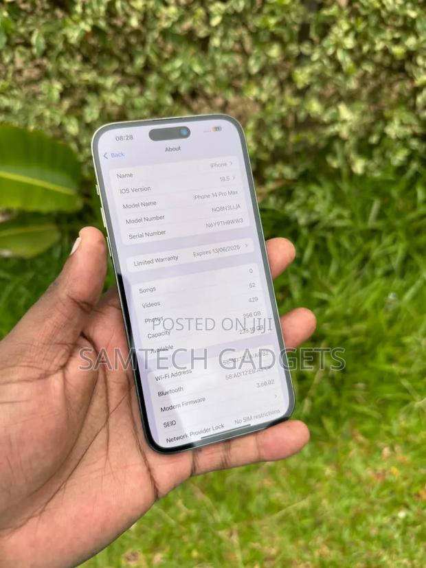 New Apple iPhone 14 Pro Max 256 GB Purple - thumbnail 5