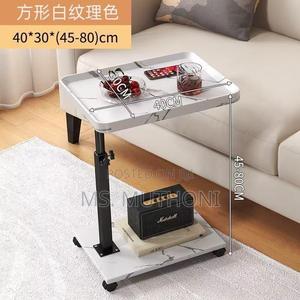 360° Swivel Height Adjustable Side / End Table - thumbnail 2